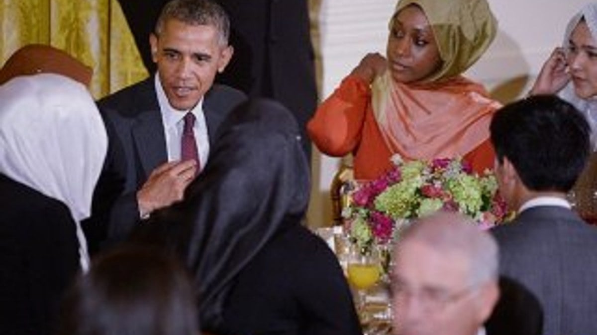 Obama Beyaz Saray'da iftar yemeği verdi