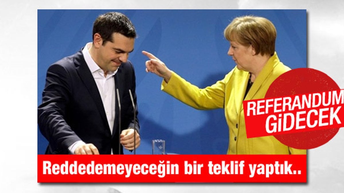 Merkel: Yunanistan'a yapılan teklif olağanüstü cömert