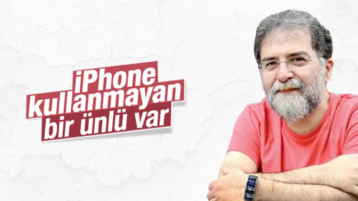 Ahmet Hakan Samsung kullanıyor