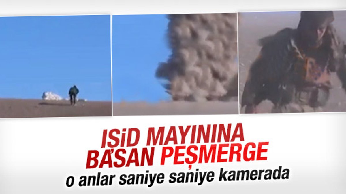 IŞİD mayınına basan peşmerge havaya uçtu