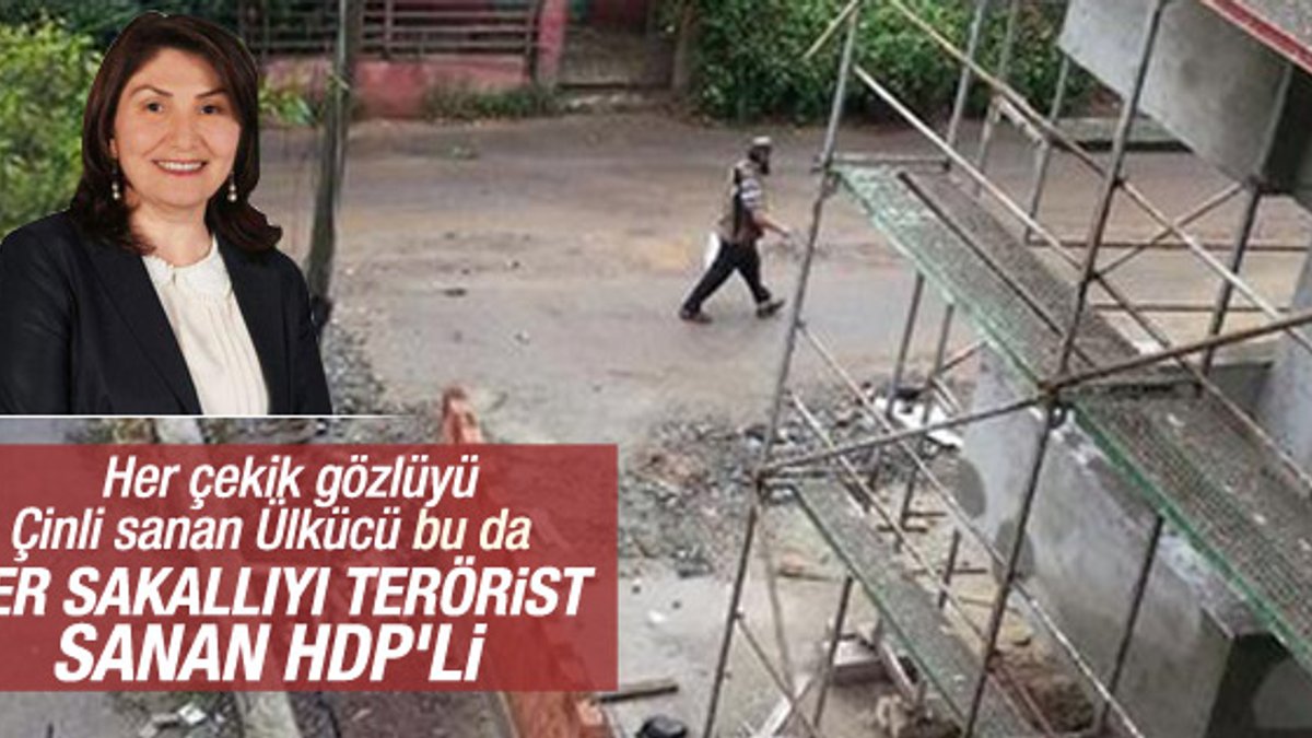 Şemsiyeyi silah sanan HDP'li
