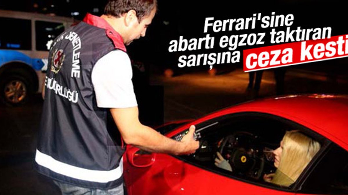 Kadıköy'de modifiyeli araçlara ceza verildi