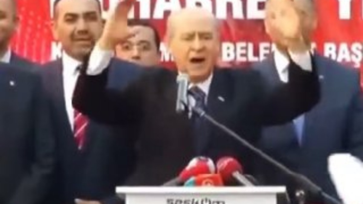 Bahçeli'nin bayrama özel montajlanan videosu