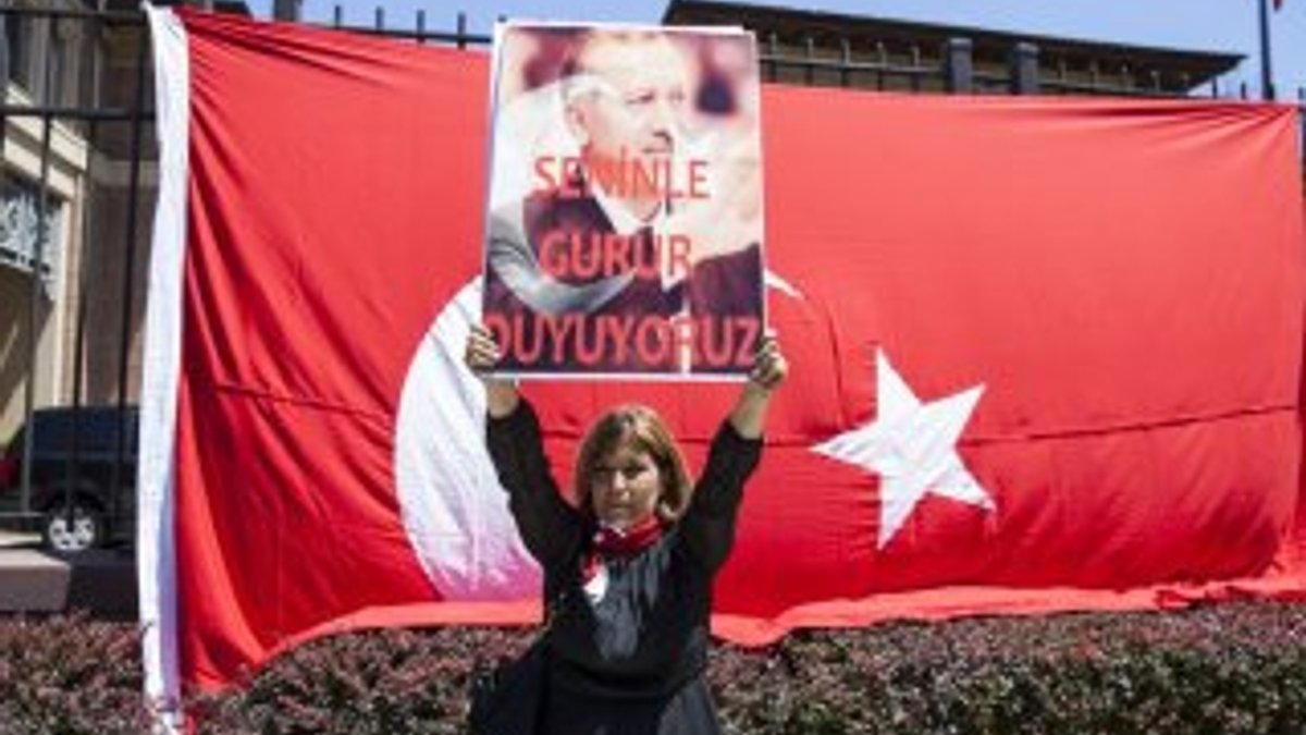 ABD'de Türkiye aleyhine gösteriye Türklerden tepki