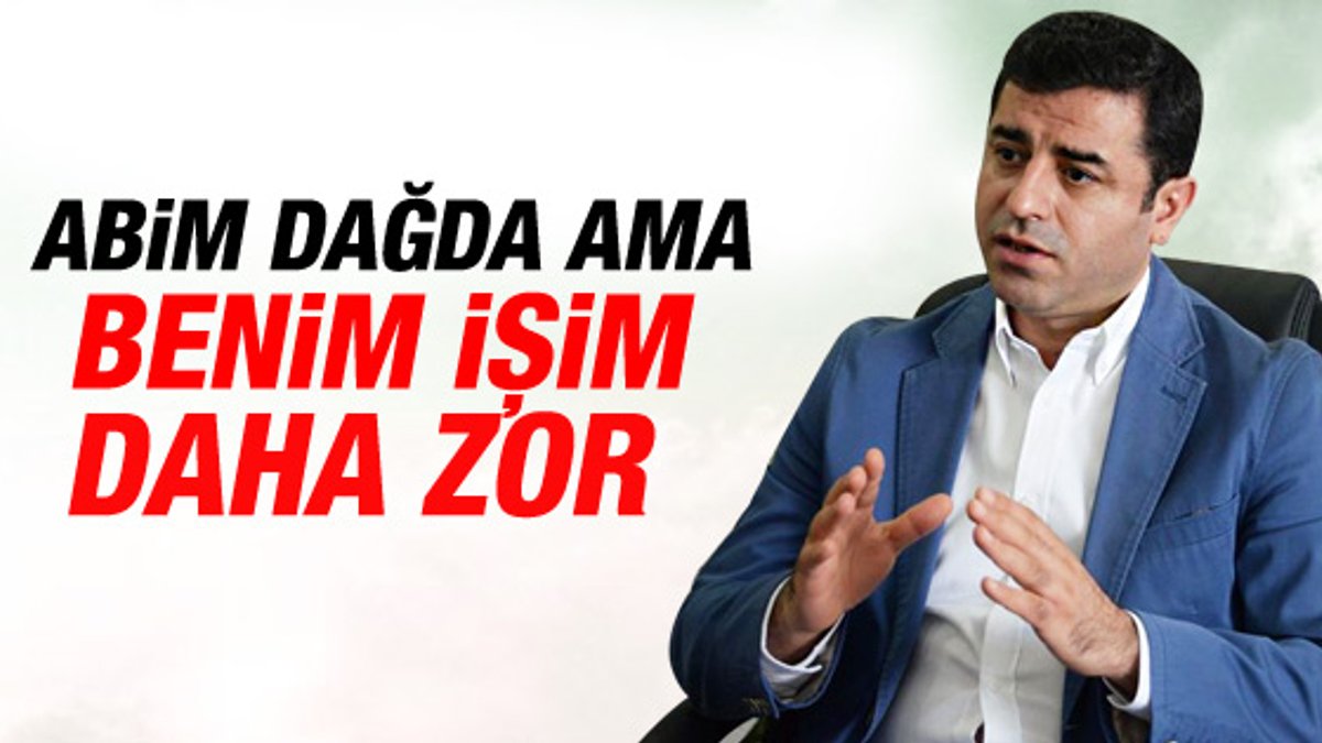 Selahattin Demirtaş Recep Tayyip Erdoğan'a cevap verdi