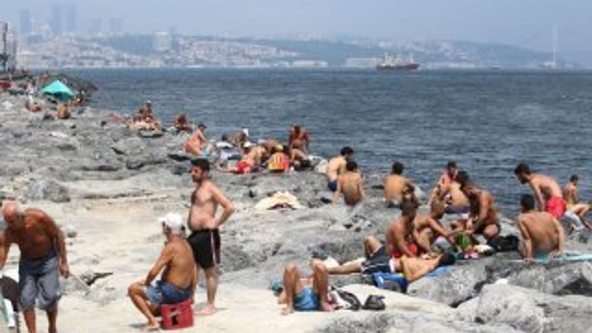İstanbullular sahillere akın etti