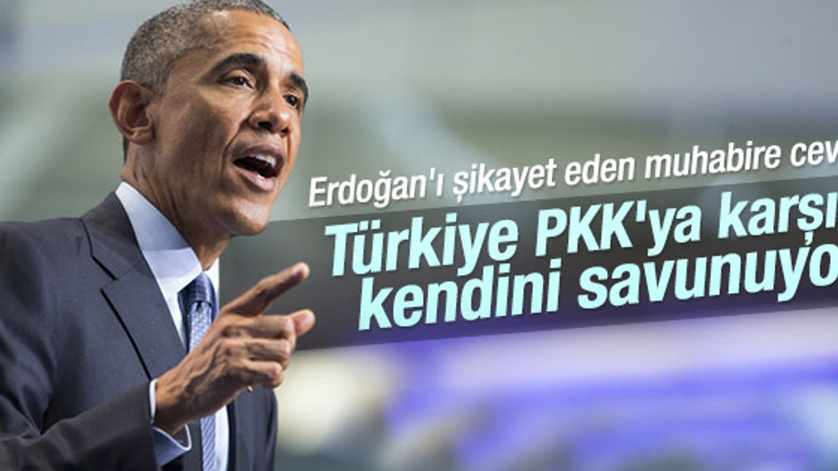 Obama'dan PKK ve IŞİD'le ilgili açıklama