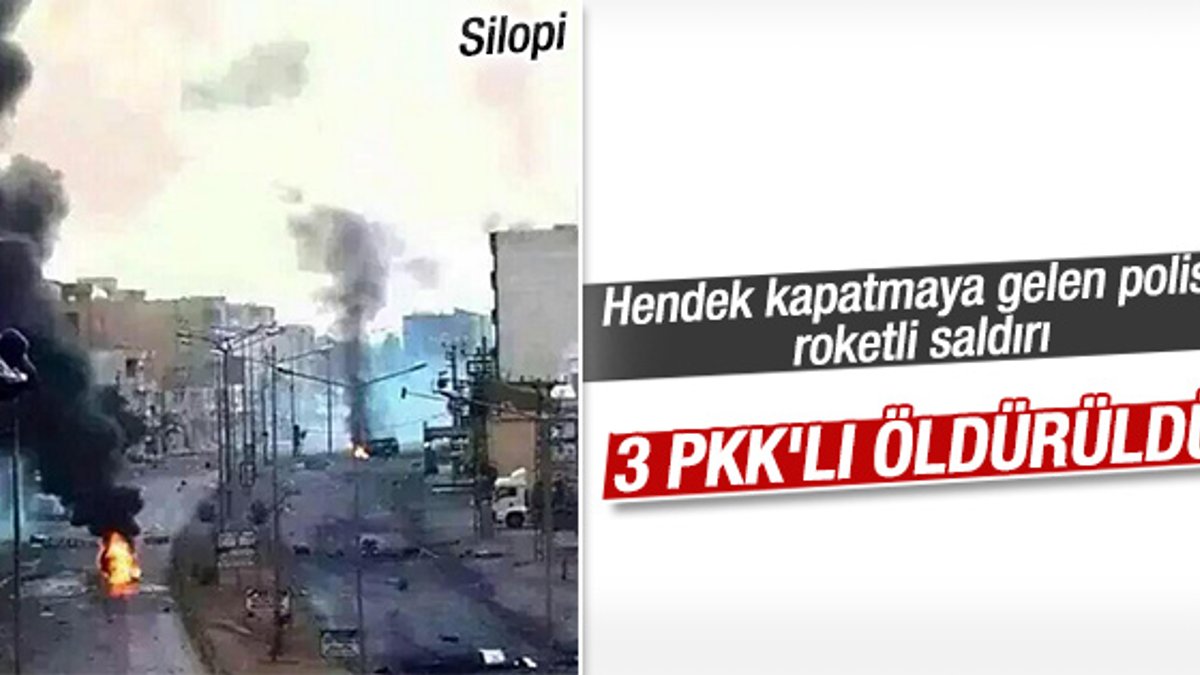Silopi'de PKK'lılar polisle çatıştı: 3 ölü