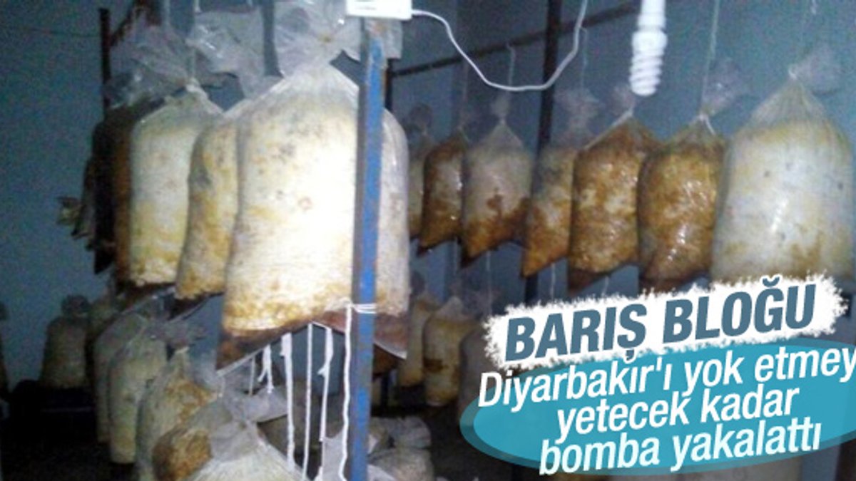 Diyarbakır’ı yok etmeye yetecek bomba yakalandı