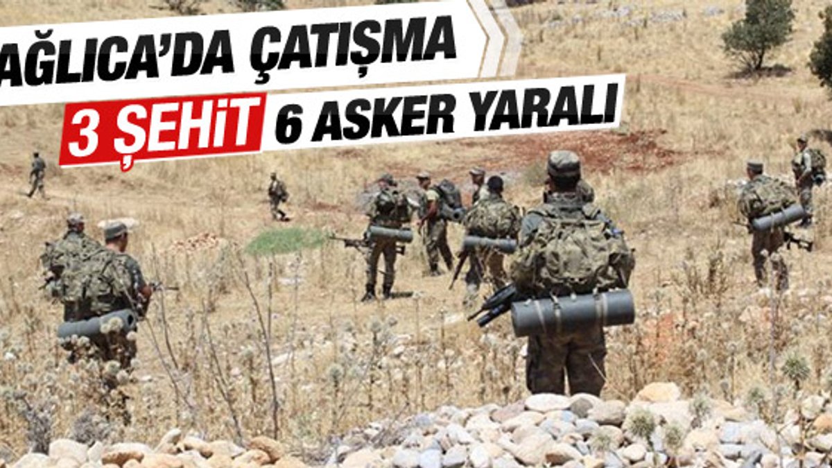 Hakkari'de PKK'lılarla çatışma: 3 şehit