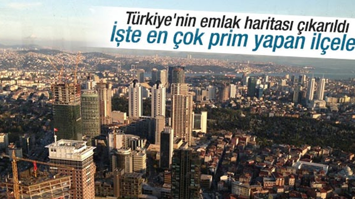 Türkiye'de en çok prim yapan ilçeler
