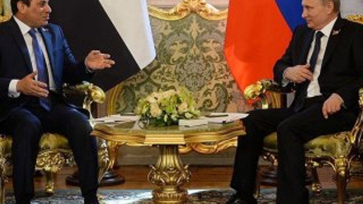 Sisi 2 yılda üçüncü kez Rusya'yı ziyarete gidiyor