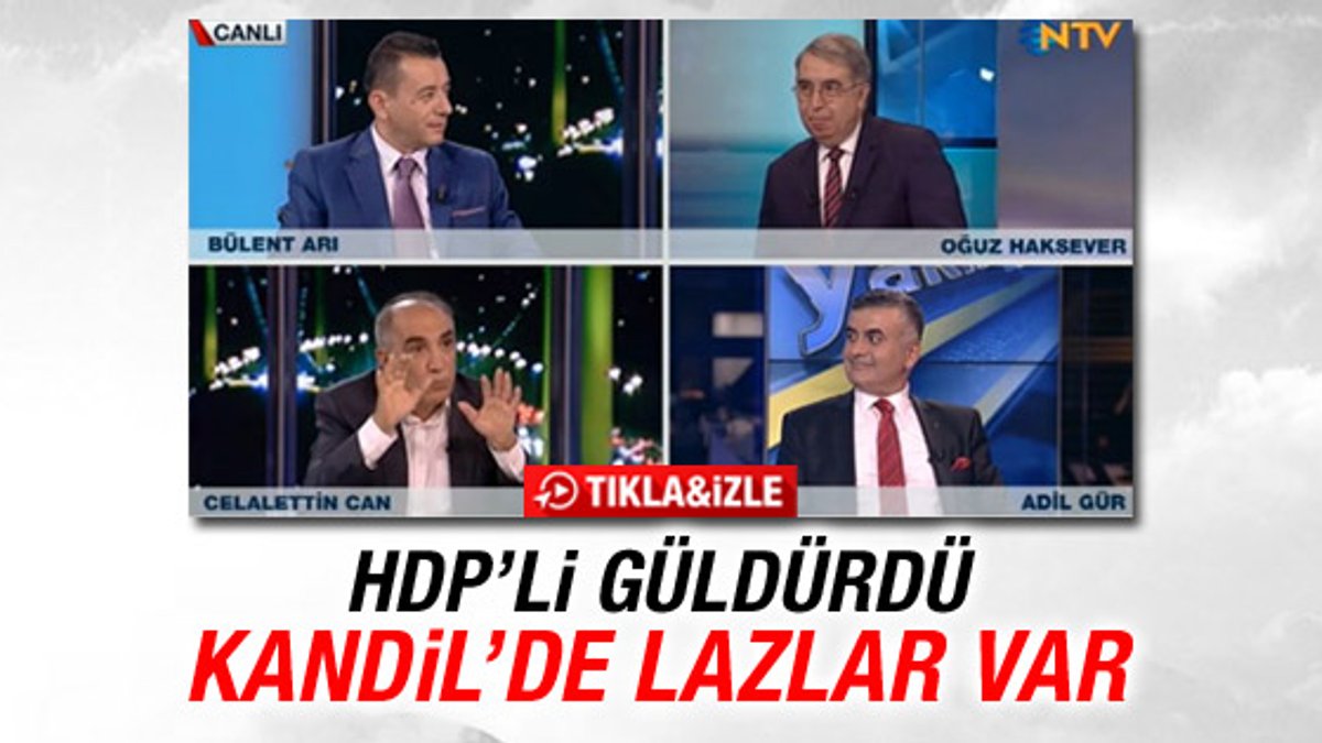 HDP'li Celalettin Can: Kandil'de Lazlar da var