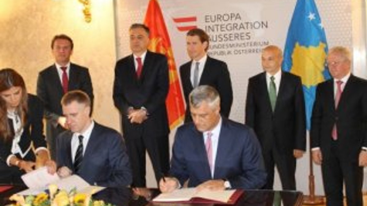 Kosova ile Karadağ arasındaki tarihi anlaşma imzalandı