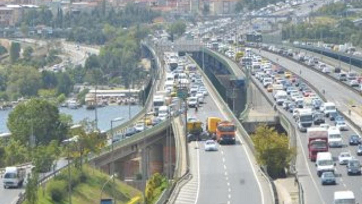 Haliç'te trafik kazası