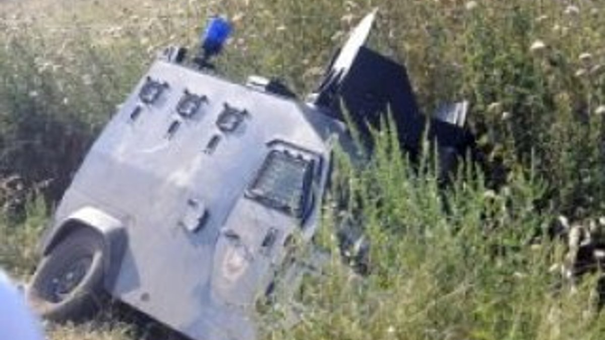 Mardin'de zırhlı araç kazası: 4 asker yaralı