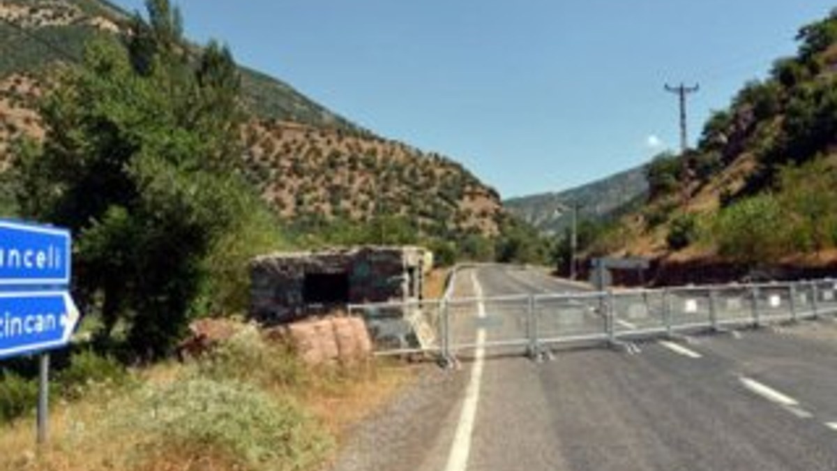 Tunceli'de kapatılan yollar ulaşıma açıldı