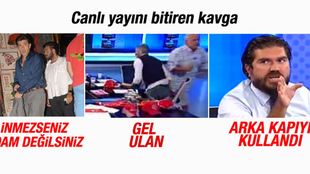 Hakan Ural, Rasim Ozan ve Ahmet Çakar'ın kavgası