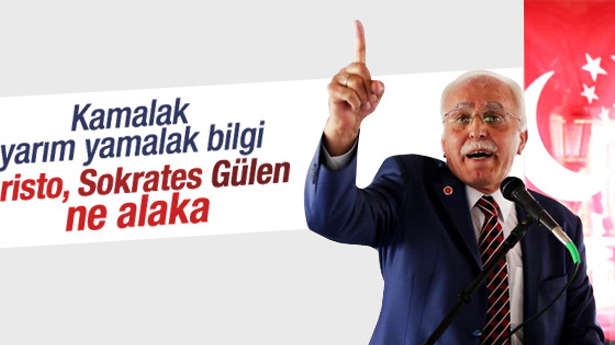 Mustafa Kamalak Fethullah Gülen'i Aristo'ya benzetti