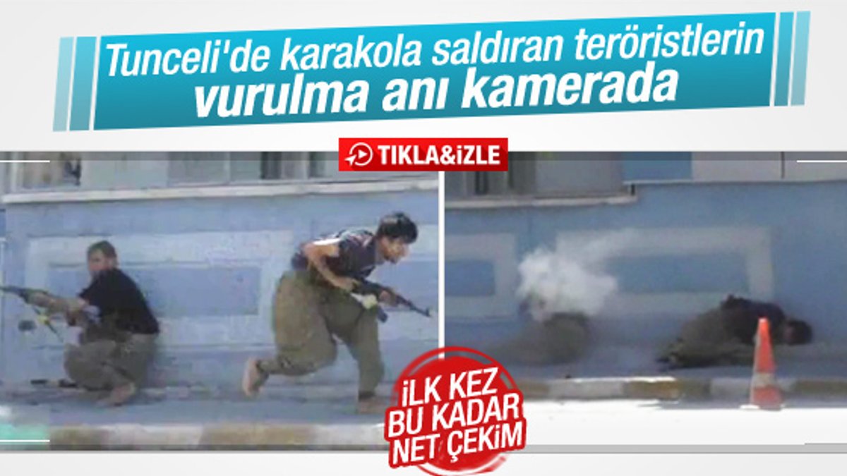 Tunceli'de polis karakoluna PKK saldırısı