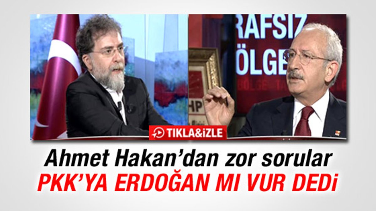 Ahmet Hakan'dan Kılıçdaroğlu'na zor sorular İZLE