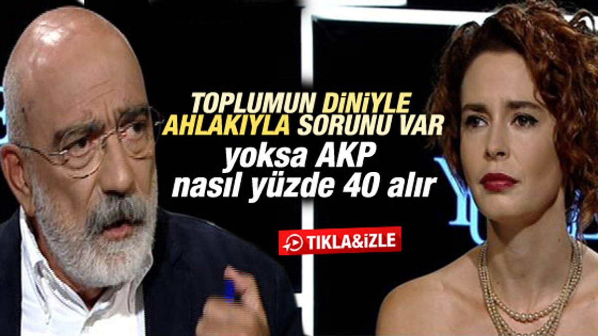 Ahmet Altan AK Parti'ye oy verenlere ahlaksız dedi