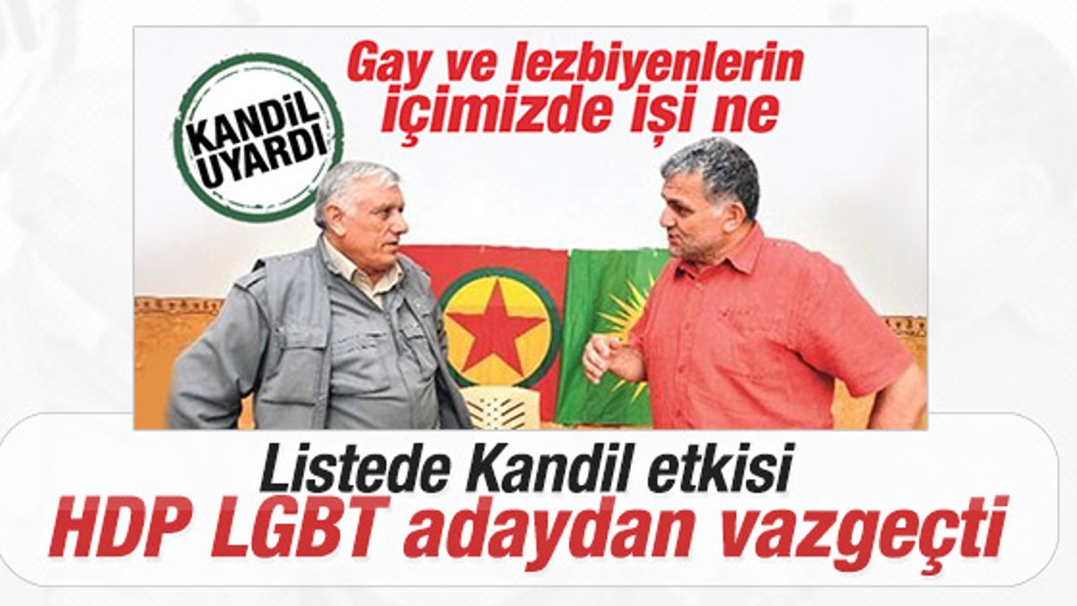 HDP, LGBT aday göstermedi