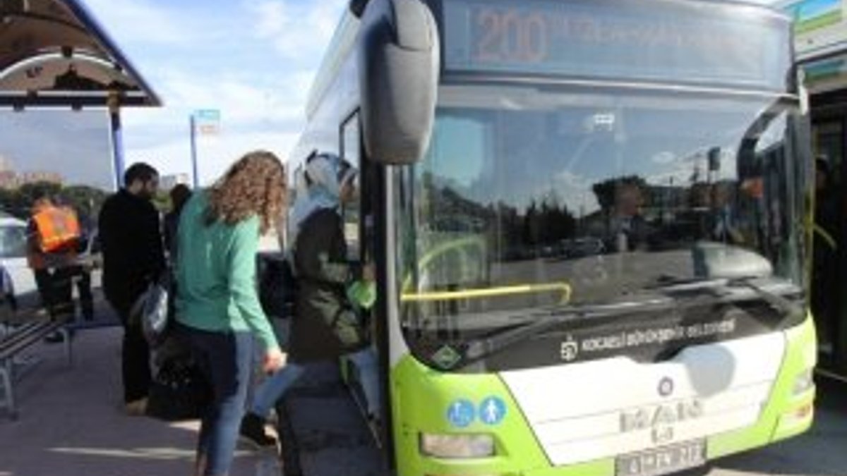 Kocaeli'de otobüsler 7 gün ücretsiz olacak