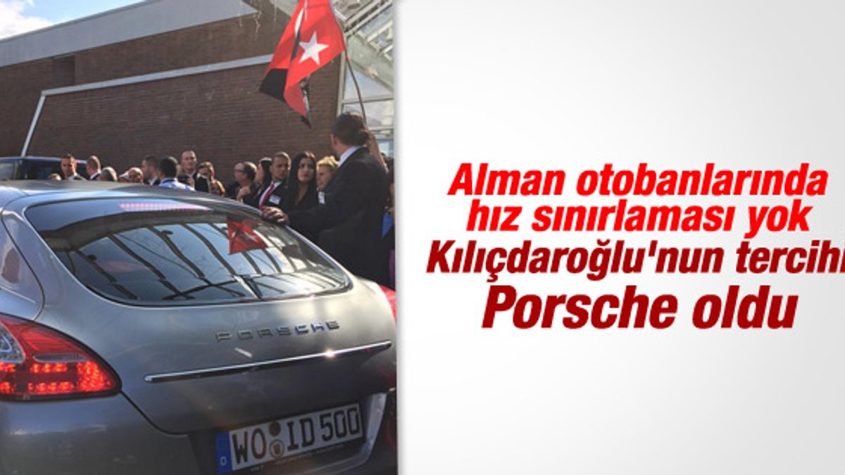 Kılıçdaroğlu Almanya'yı Porsche ile gezdi