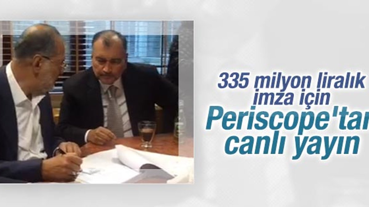 Murat Ülker Periscope’tan canlı yayın yaptı