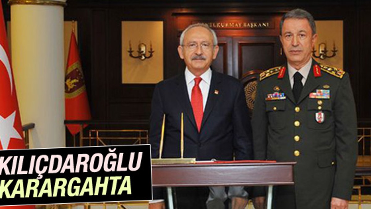 Kemal Kılıçdaroğlu Orgeneral Akar’ı ziyaret etti