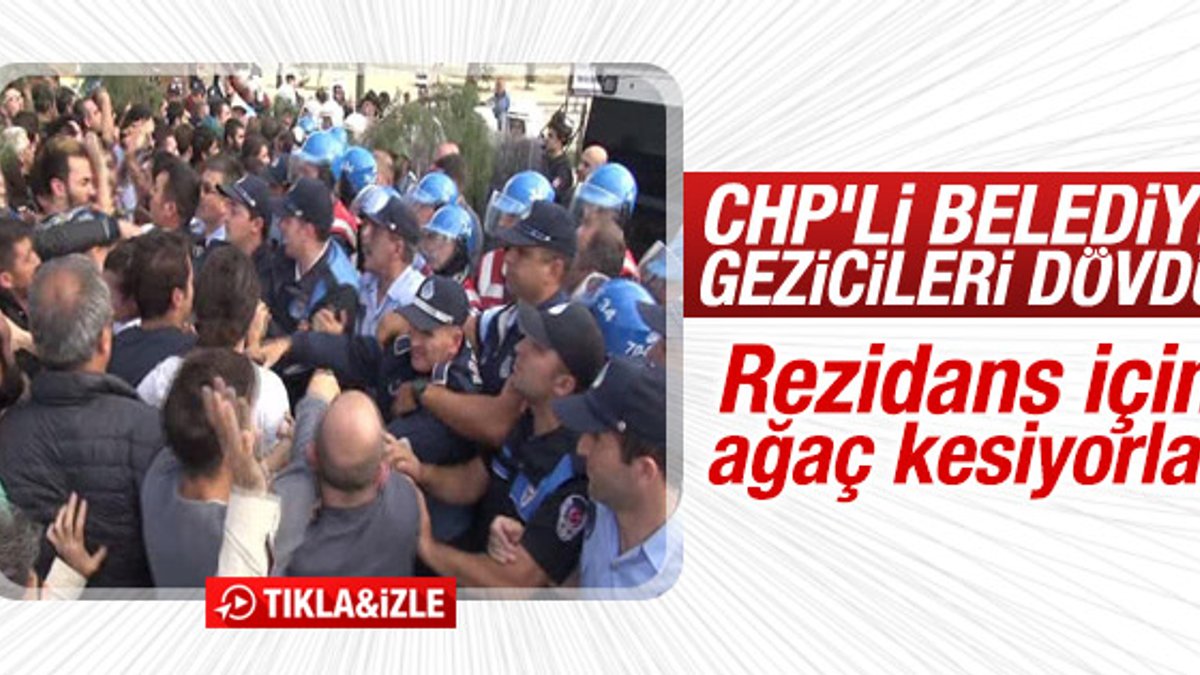 CHP'liler Büyükçekmece Belediyesi'ni protesto etti