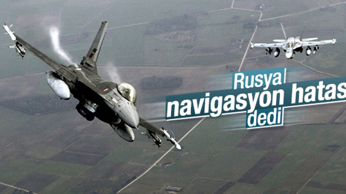 Rus uçağı Türk hava sahasına girdi
