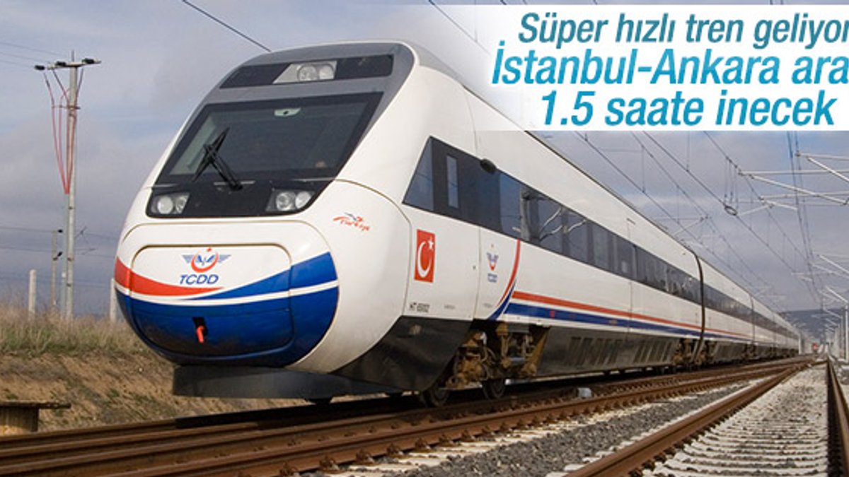 Ankara İstanbul arasına yeni YHT hattı