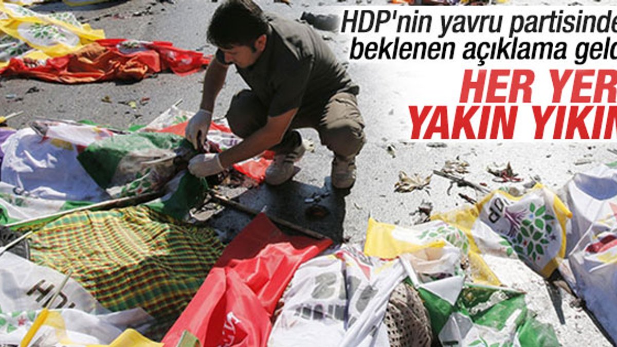 HDP'nin yavru partisi direniş çağrısı yaptı
