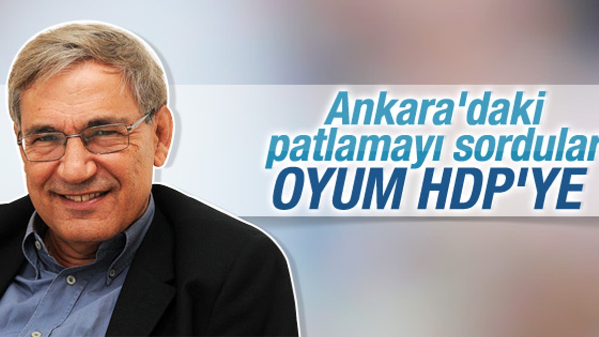 Orhan Pamuk oy vereceği partiyi belli etti