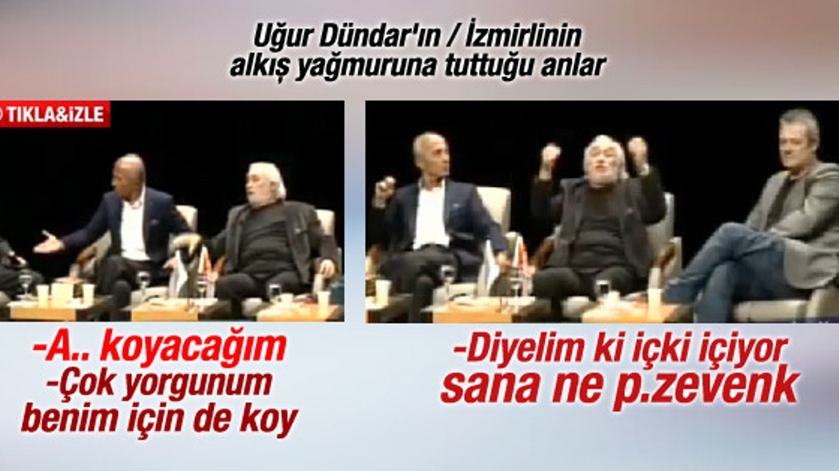 Yaşar Nuri ve Müjdat Gezen'den küfür performansı