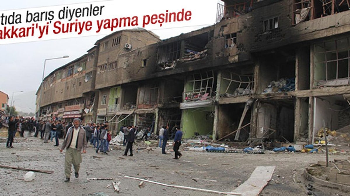 PKK Şemdinli'de hastaneye saldırdı
