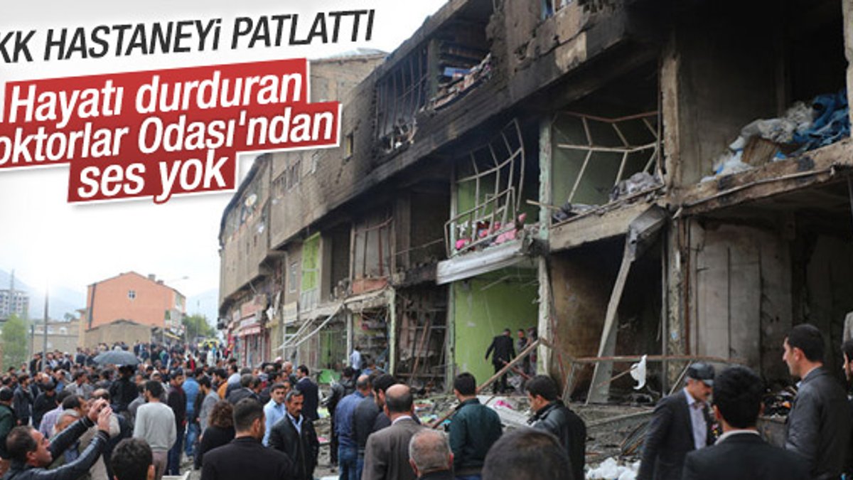 Türk Tabipler Birliği hastane saldırısını görmezden geldi