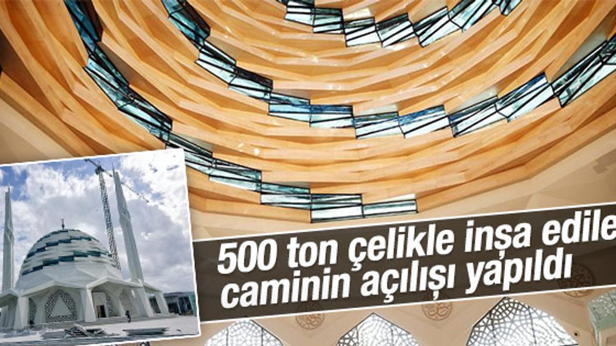 Üsküdar'da inşa edilen Tatbikat Cami'nin açılışı gerçekleşti