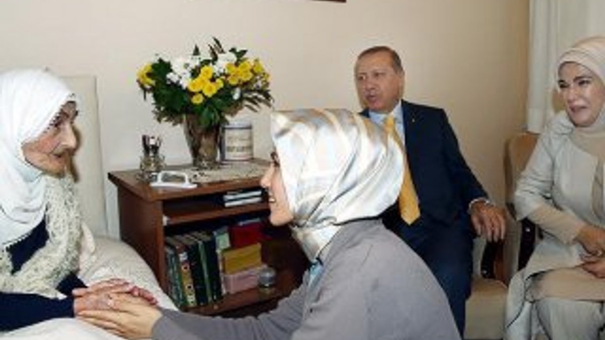 Erdoğan ailesinden anlamlı ziyaret