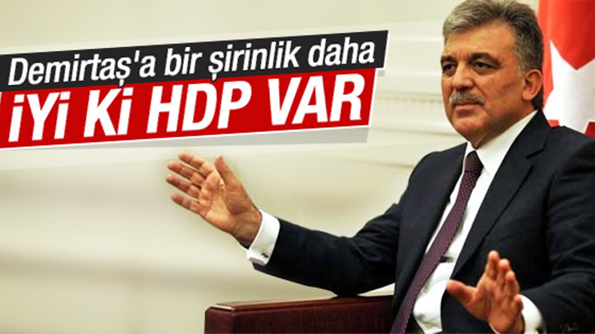 Abdullah Gül: HDP'nin Meclis'teki varlığı olumlu