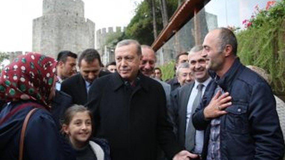 Erdoğan'dan vatandaşa kaç çocuk var sorusu
