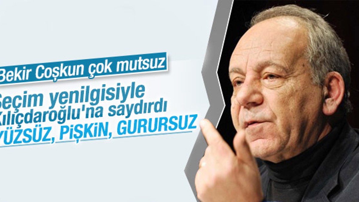 Sözcü yazarı Bekir Coşkun'dan Kılıçdaroğlu'na sert sözler
