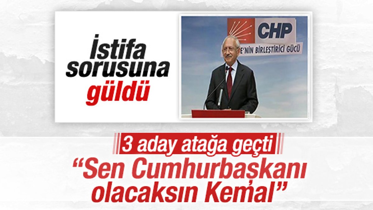 CHP'de Kılıçdaroğlu'nun koltuğuna 3 aday