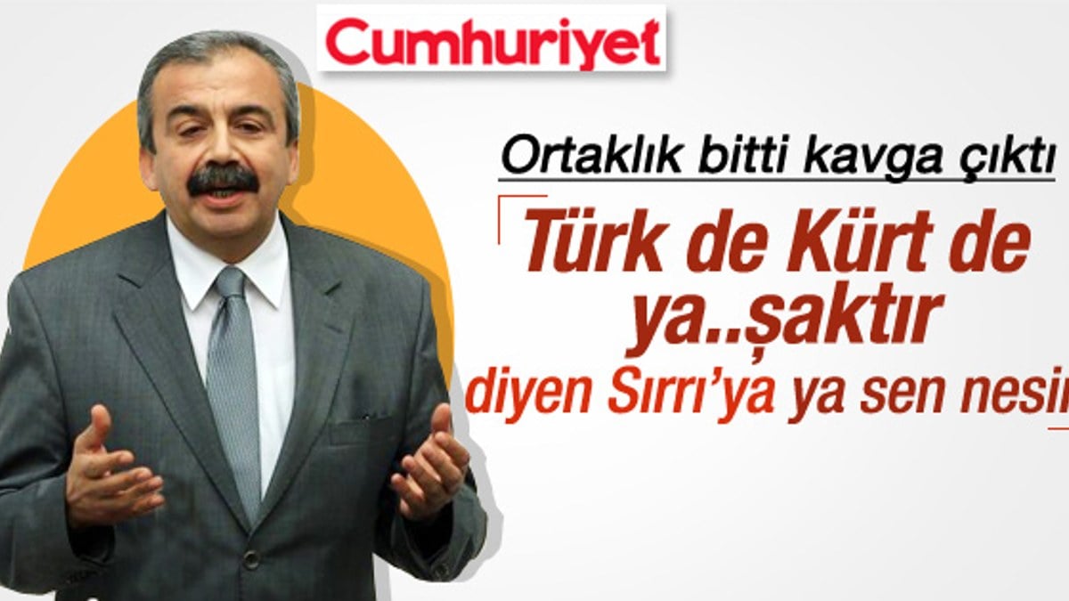 Sırrı Süreyya Önder'den skandal sözler