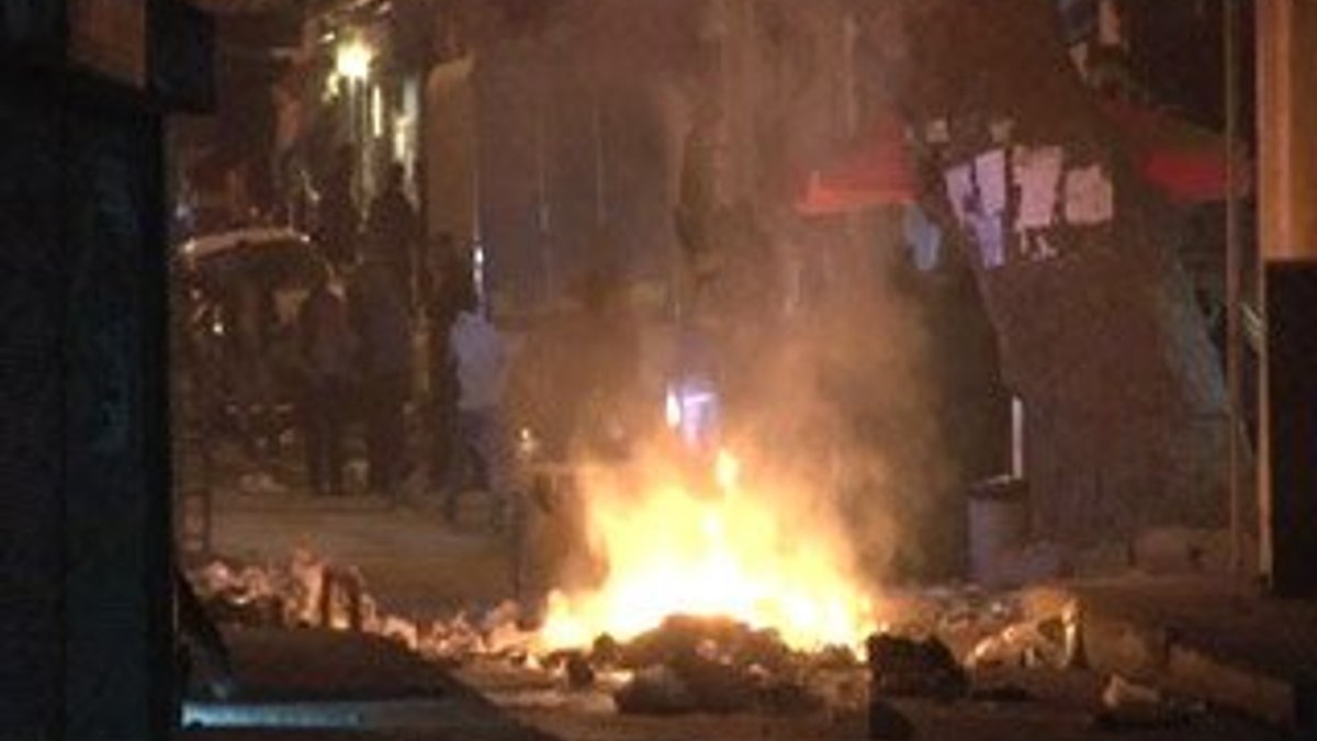 Beyoğlu'nda izinsiz gösteriye müdahale