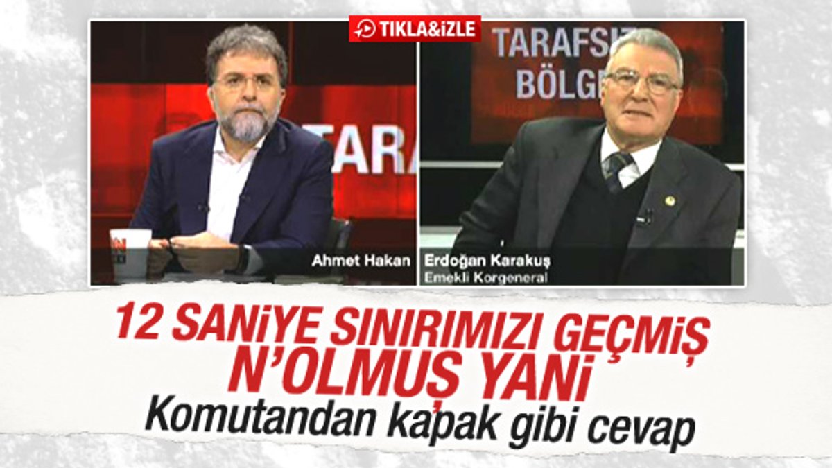 CNN Türk'te Ahmet Hakan'a sert yanıt