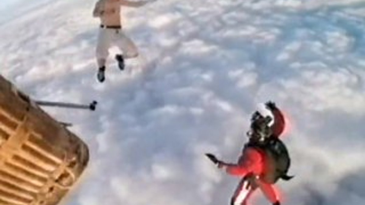 4 bin metreden paraşütsüz atlayan çılgın genç