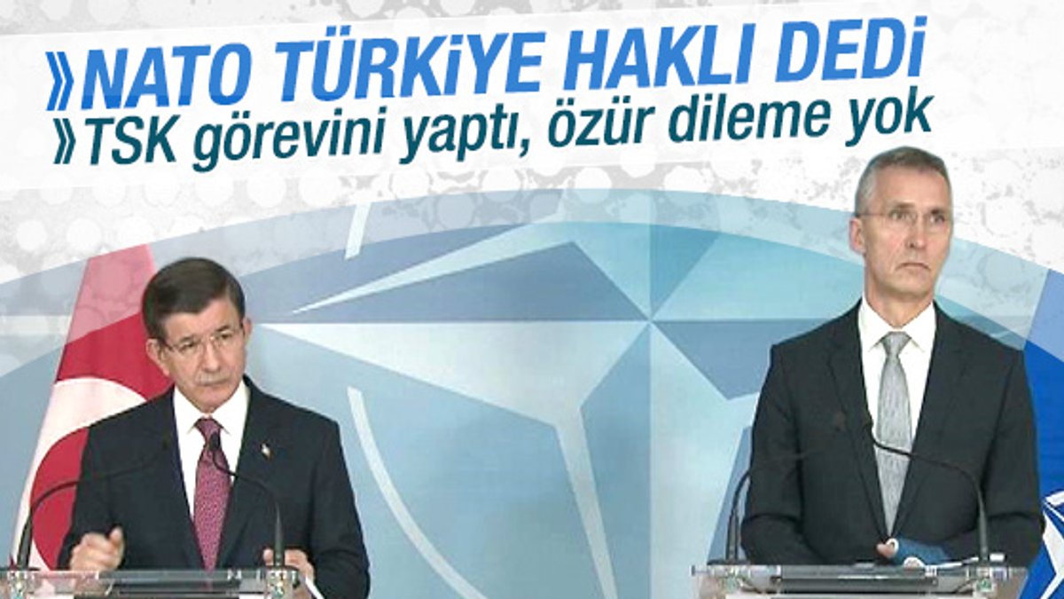 Başbakan Davutoğlu: Özür dilemeyeceğiz